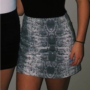 Urban Outfitters Snakeskin skirt